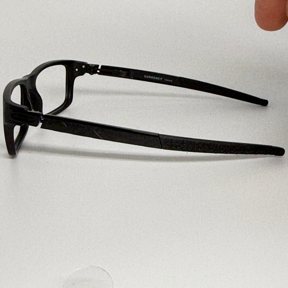 Oakley Currency OX8026-0154 Satin Black Eyeglasses Frames 54-17-133 Mens - Picture 2 of 7